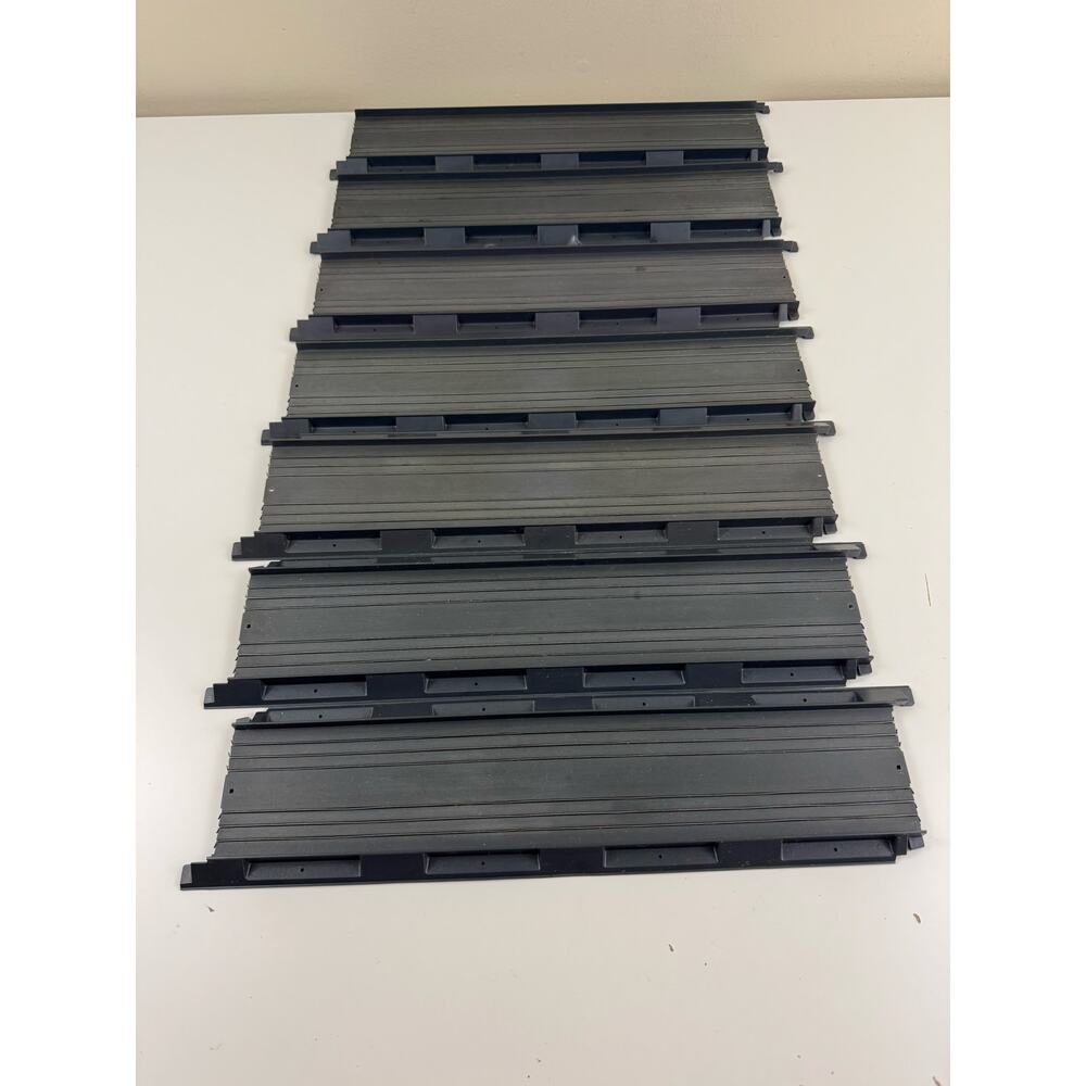 Vintage Lot of 7 Pieces of Aurora AFX Ultra 5 Straight 15" Track Read